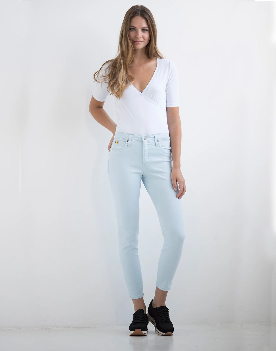 Jeans Rachel - Foam - Taille Classique - Entrejambe 27''- Yoga Jeans 1161