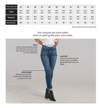 Charger l&#39;image dans la galerie, JEANS LILY COUPE TRÈS ÉVASÉE - NOIR - Entrejambe 31&#39;&#39;- Yoga Jeans
