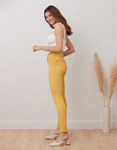 Rachel - Coupe étroite- Taille Classique - Sunshine Pc - Entrejambe 27" - Yoga Jeans- 1686