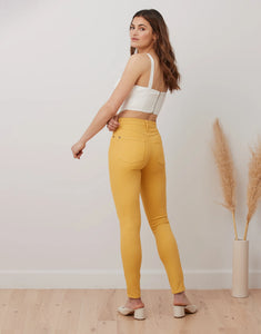 Rachel - Coupe étroite- Taille Classique - Sunshine Pc - Entrejambe 27" - Yoga Jeans- 1686