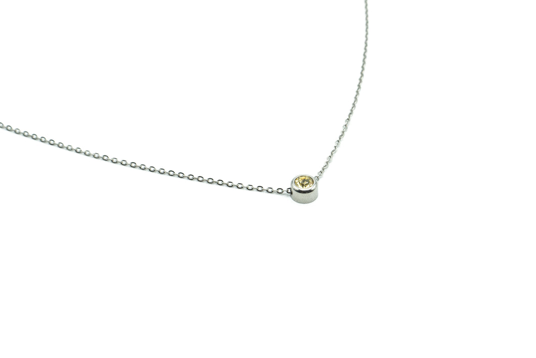 Collier - Champagne - Argent - Rouge Inox