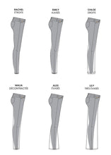 Charger l&#39;image dans la galerie, RACHEL - Coupe Étroite - Taille classic -  Entre jambe 30 - NOIR FLORAL - 2276BK - Yoga Jeans
