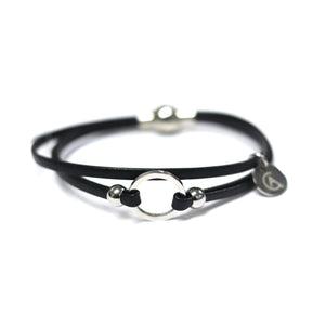 Bracelet mini Lara - noir - Cré'art
