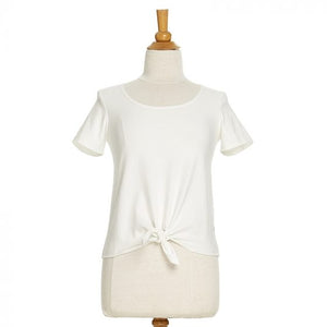 T-shirt Camélia - Blanc - Rien ne se Perd