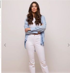 JEANS EMILY COUPE AJUSTÉE / BLANC - Yoga Jeans