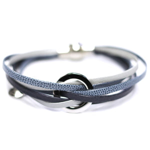 Bracelet Lara bleu - Créart