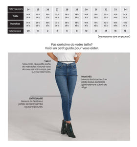 Jupe Denim Blanc 122 - Yoga Jeans