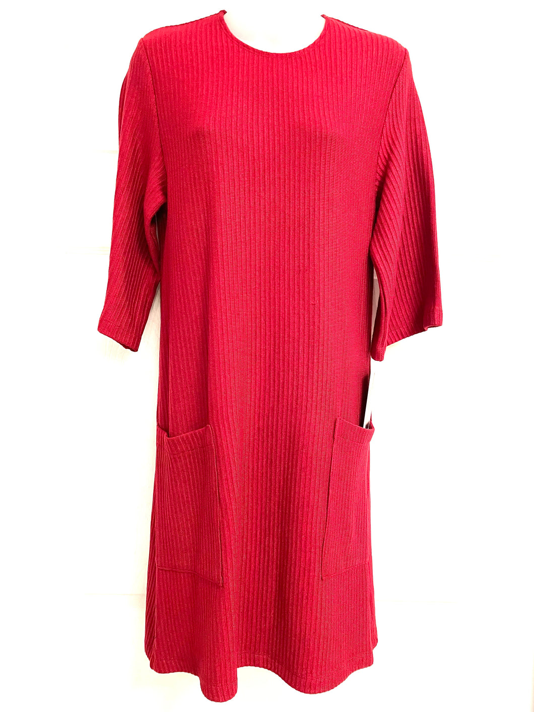 Robe Tunique Layer Rouge - Luc Fontaine