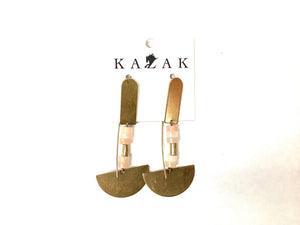 Boucles d'oreilles Atina - Quartz - Kazak