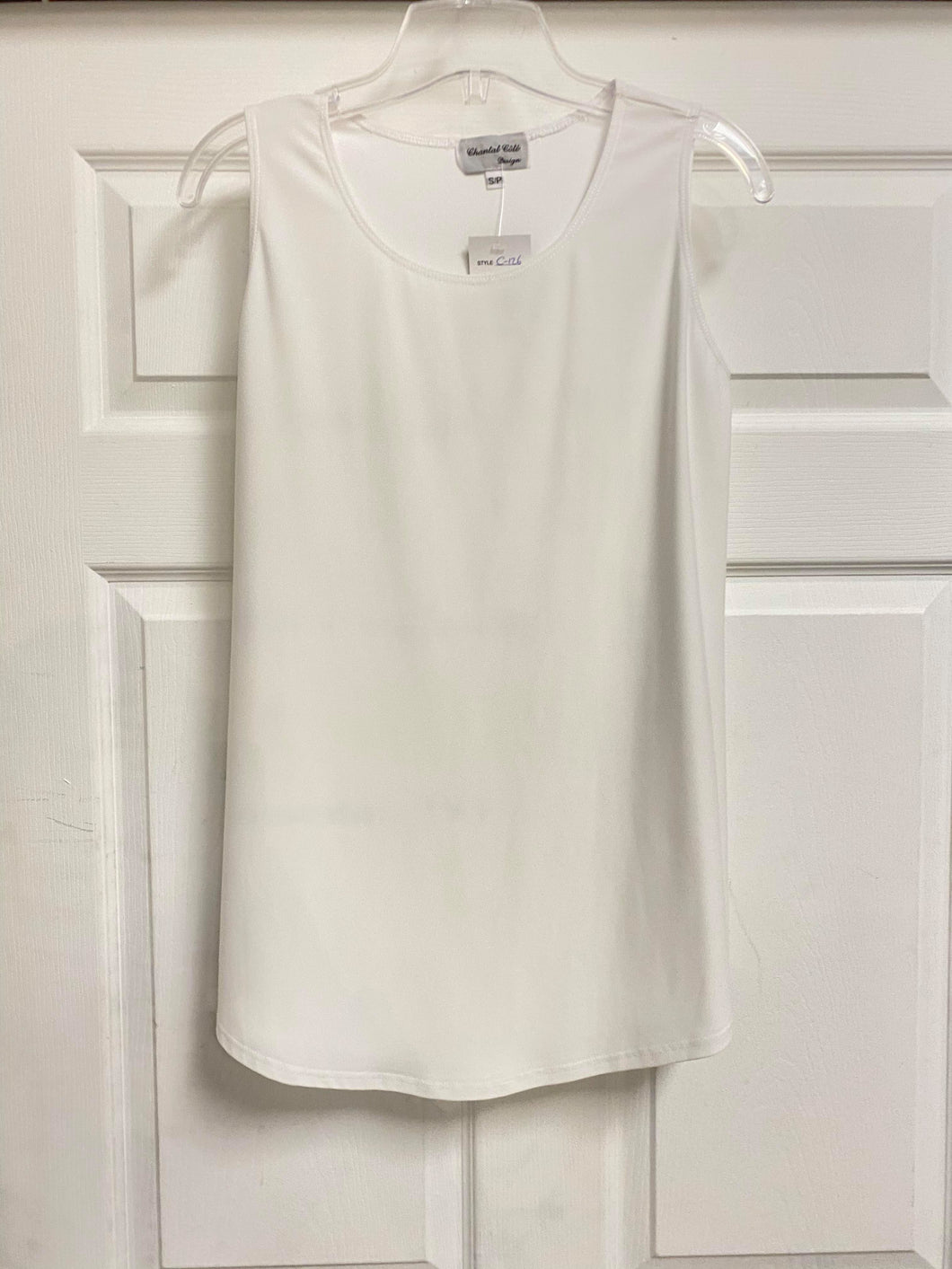 Camisole Blanc/Crème C-126